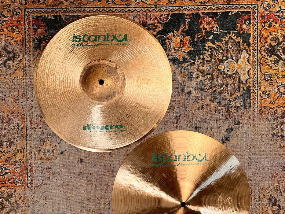 Istanbul Mehmet Horacio EL Negro Hernandez 14” Hihats BRUSHED FINISH 1064 1270 g IMMACULATE