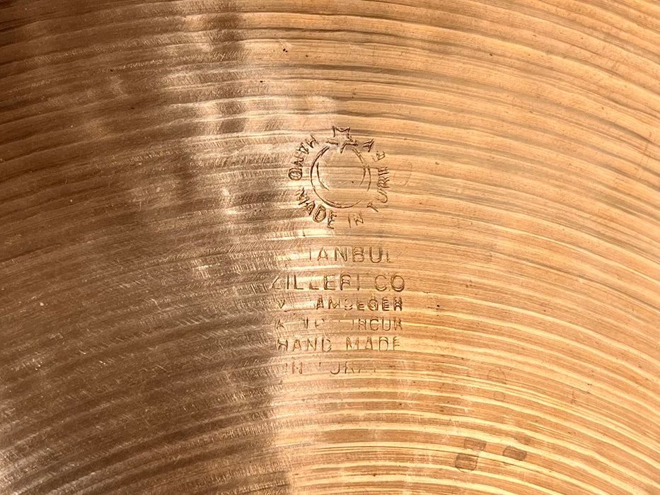 ULTRA RARE Istanbul Pre Split AGOP MEHMET PAPER THIN CRASH 16” 828 g SUPER CLEAN!