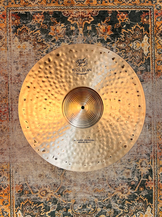 Zildjian K Constantinople MEGA BELL? Vintage Orch Medium Heavy Ride 20” 2828 g IMMACULATE