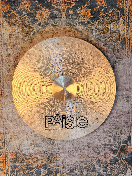 Paiste TRADITIONAL Thin Crash 18” ULTRA DARK Warm CLEAN! 1284 g Why Pay $615?