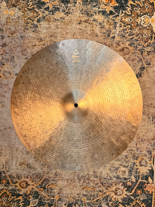 Pre Aged Bosphorus BLUE 1600 Crash 18” 1266 g MINT Complex LIGHT Airy Crash Ride
