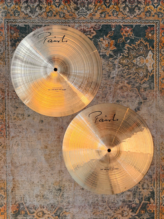 PAISTE SIGNATURE Precision Heavy Hihats 14” 950 1370 g CLEAN LOOK CLEAN TONE!