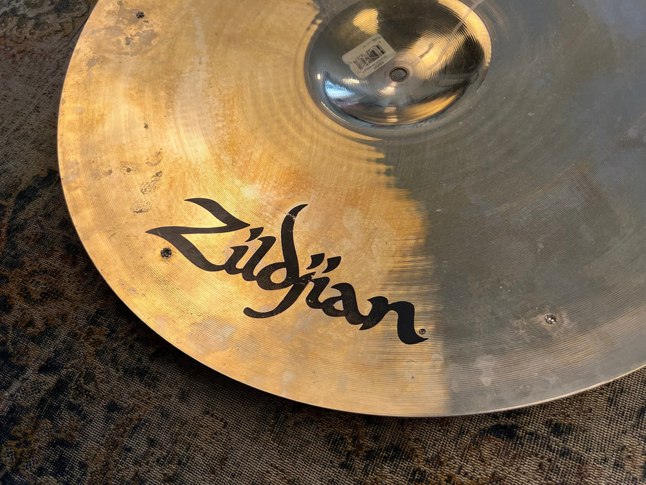 Light Shimmering Zildjian A Custom Factory SIZZLE Ride 20” 2268 g Discontinued CLEAN