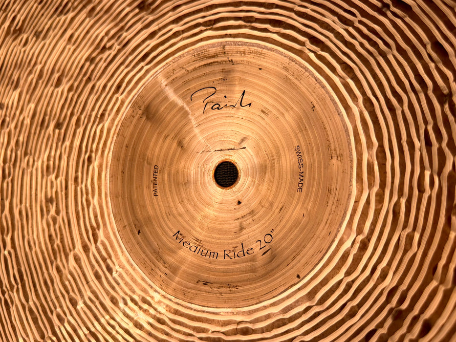 Rare Paiste TRADITIONAL Medium 20” Crash Ride Ultra Warm Crashable Mellow 2148 g TERRIFIC Cond