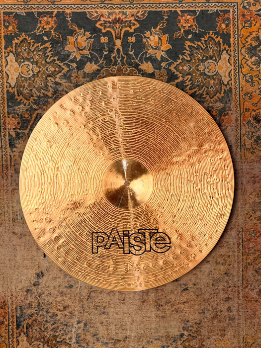 Rare Paiste TRADITIONAL Medium 20” Crash Ride Ultra Warm Crashable Mellow 2148 g TERRIFIC Cond