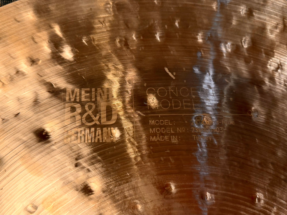 MEINL FOUNDRY RESERVE 22” Byzance CHINA RIDE MOD By TIMOTHY ROBERTS! Complex SWISH Only 2253 g CLEAN