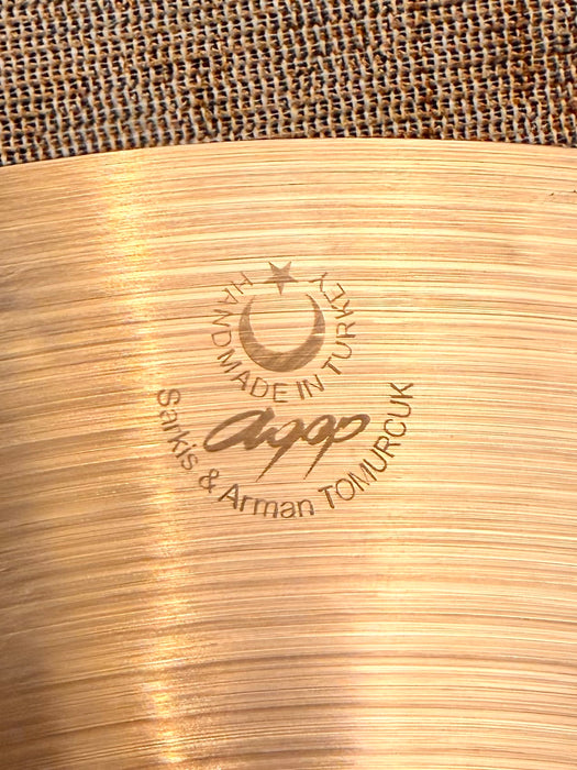 ISTANBUL AGOP Traditional DARK Crash 18” ONLY 1376 g PERFECT! Golden Glowing Dark! FULL!