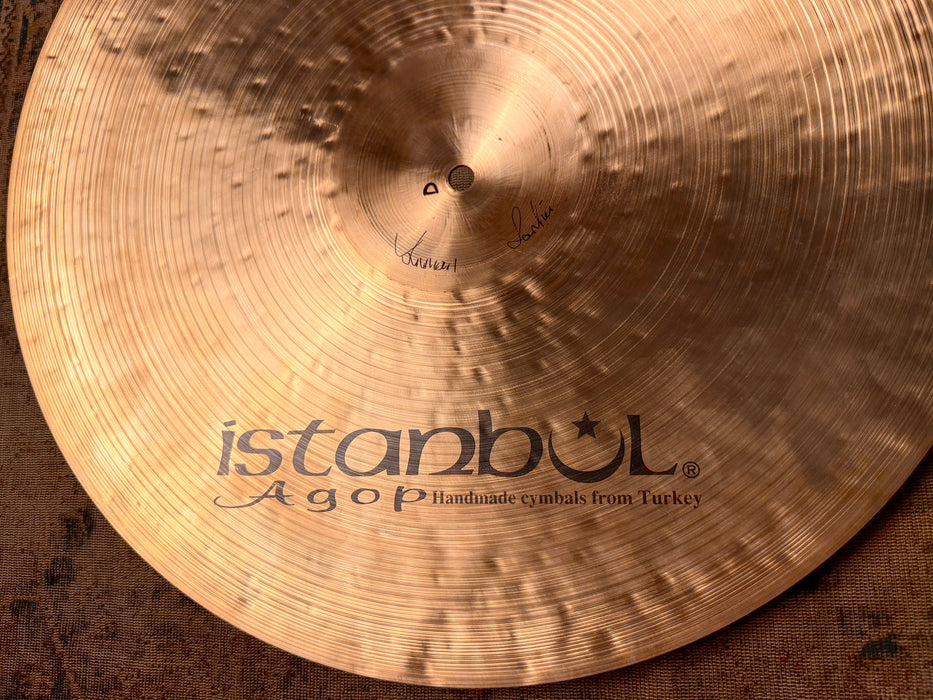 ISTANBUL AGOP Traditional DARK Crash 18” ONLY 1376 g PERFECT! Golden Glowing Dark! FULL!