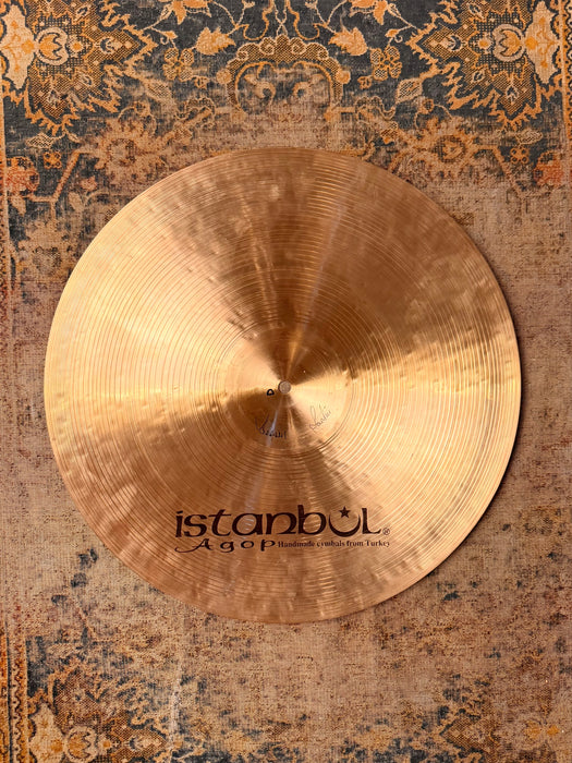 ISTANBUL AGOP Traditional DARK Crash 18” ONLY 1376 g PERFECT! Golden Glowing Dark! FULL!