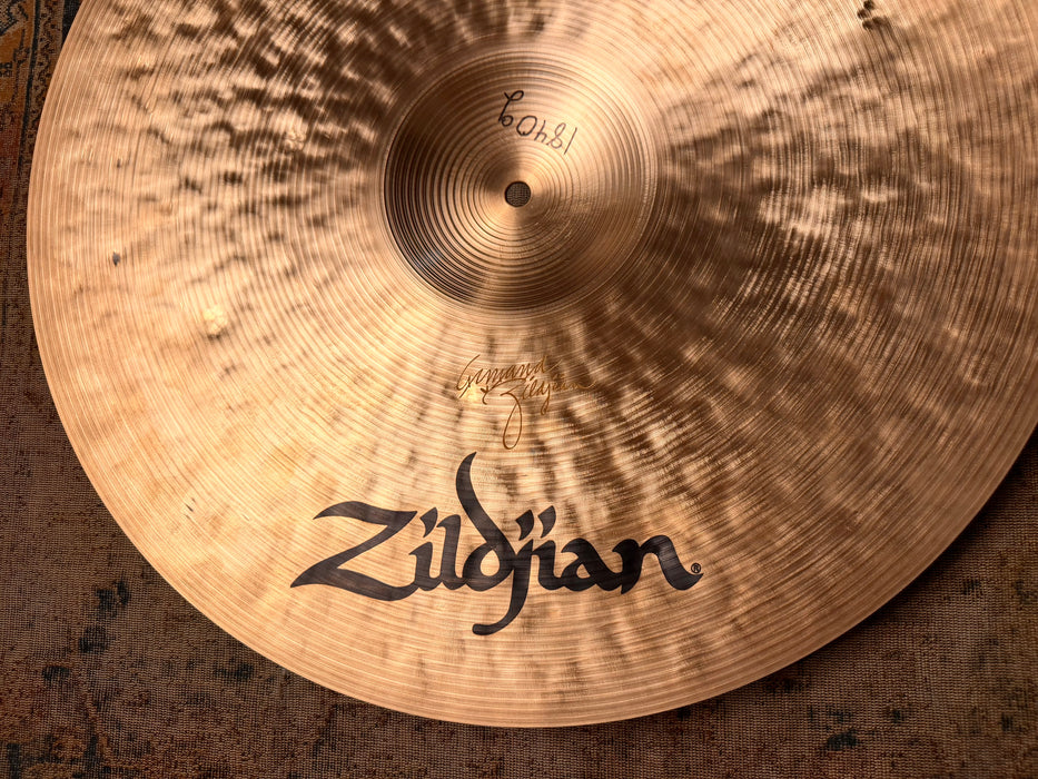 Zildjian K CONSTANTINOPLE BOUNCE Ride 20” PERFECT! DISCONTINUED! Only 1840 g DARK & THIN!