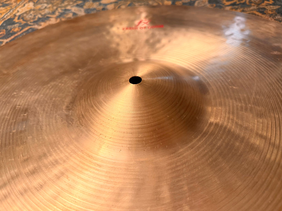 Zildjian Oriental 22” CRASH OF DOOM IMMACULATE Cond! DRIER ONE - GREAT ALTERNATE RIDE! Dark Low 2838 g