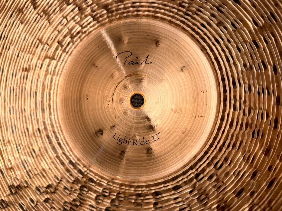 Paiste TRADITIONAL 22” Light Ride 2534 g DARK Amazing! Sound Incredible! Don’t Pay $914!