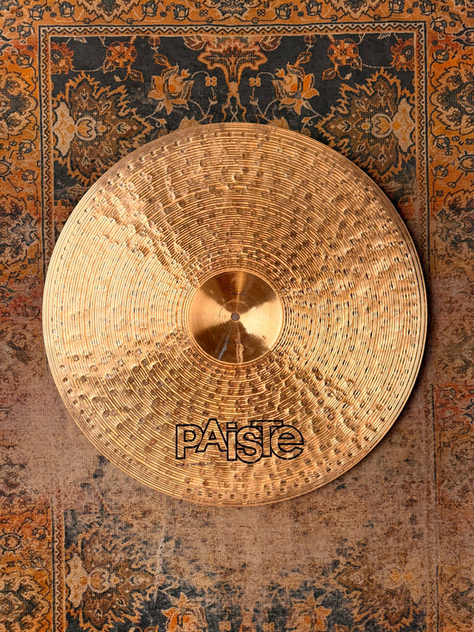 Paiste TRADITIONAL 22” Light Ride 2534 g DARK Amazing! Sound Incredible! Don’t Pay $914!