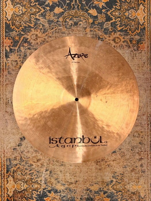RARE ISTANBUL AGOP AZURE 20” Ride or Crash ULTRA WARM DARK & Amazing! 2016 g