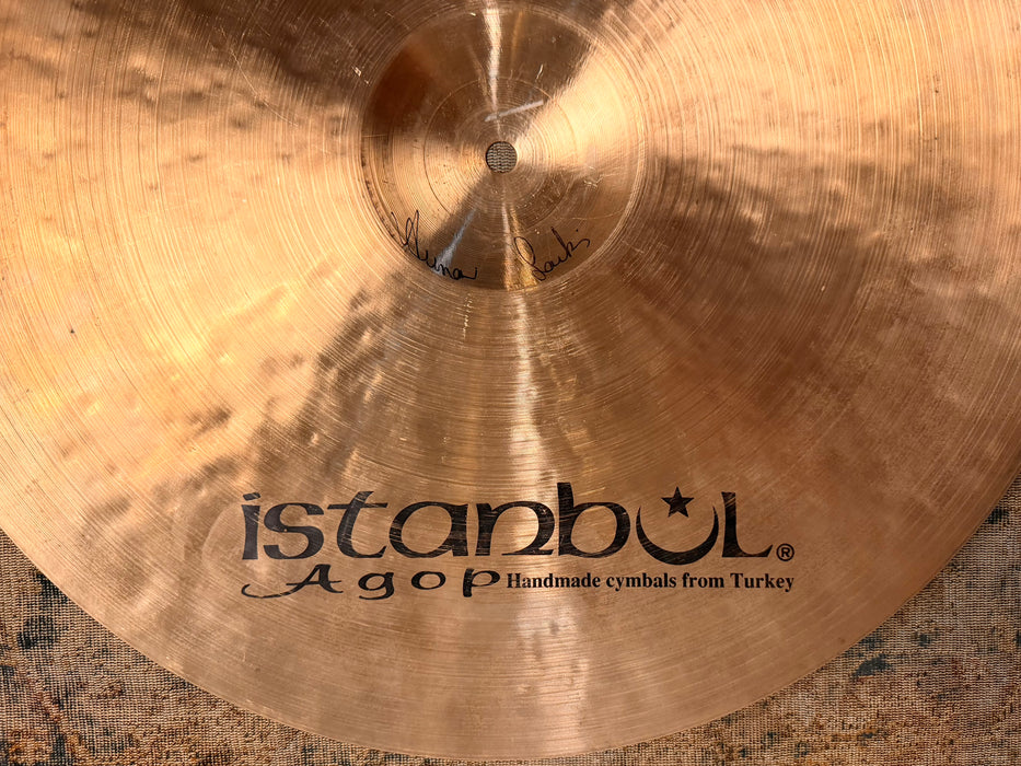 RARE ISTANBUL AGOP AZURE 20” Ride or Crash ULTRA WARM DARK & Amazing! 2016 g
