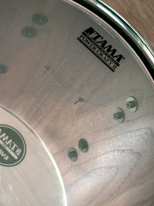 UNIQUE CUSTOM TAMA Starclassic Walnut Birch 7 Piece Drum Set in Molten Blue Ice Fade IMMACULATE