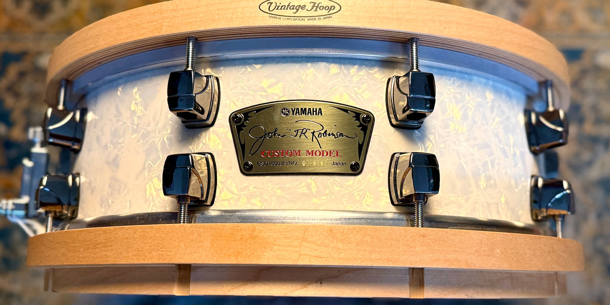 Dr. John SPECIAL SELECTION【レア品】 JOHN JR ROBINSON's PERSONAL SIGNATURE YAMAHA 5” X 15” Birch Snare