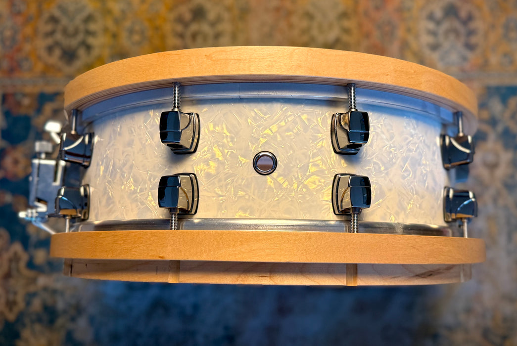 JOHN JR ROBINSON’s PERSONAL SIGNATURE YAMAHA 5” X 15” Birch Snare Drum IMMACULATE In JR Bag! VERY RARE MIJ