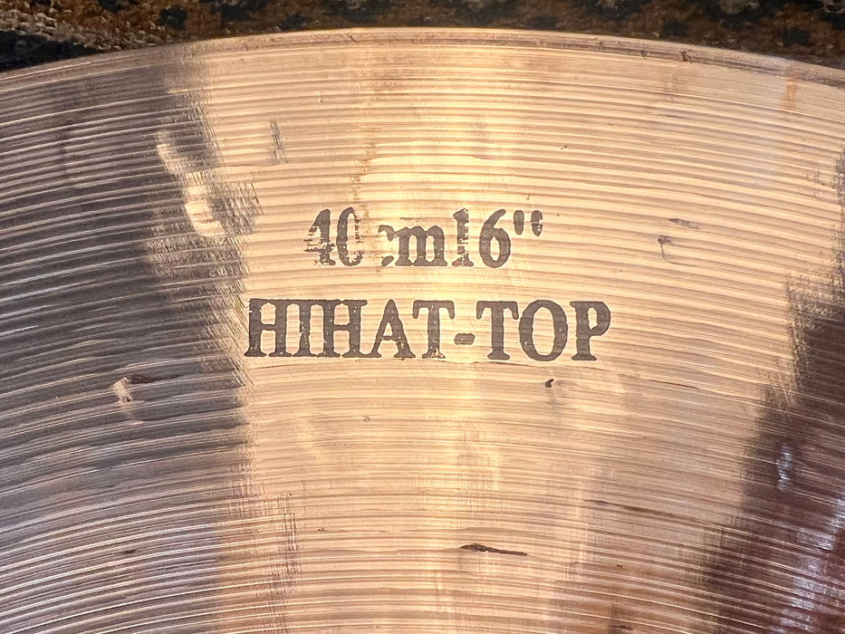 Rare MASSIVE Istanbul Mehmet LEGEND DRY 16” Hihats 1224 1438 g MINT
