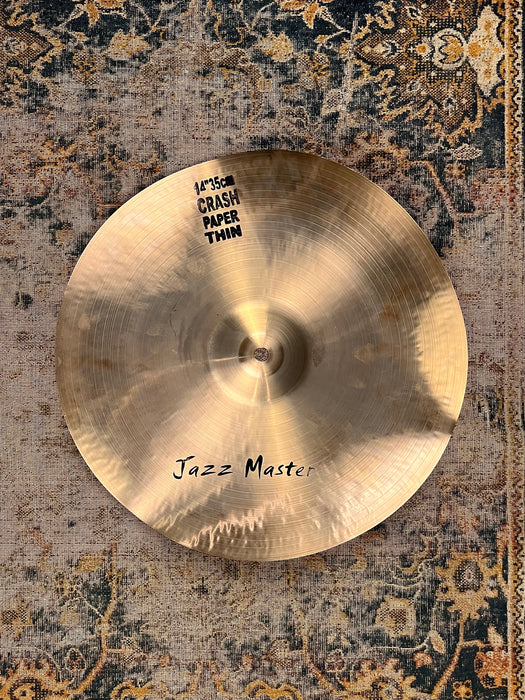 TRASHY PAPERTHIN Hand Hammered Masterwork 14" TRASHFORMER Effects Crash 565 g