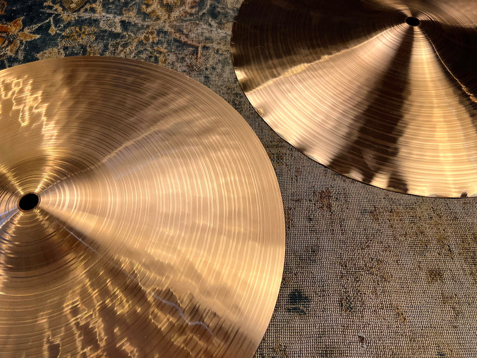 UNIQUE THIN PAISTE PROTOTYPE 2002 SOUND EDGE Hihats 14” 829 977 g MINT