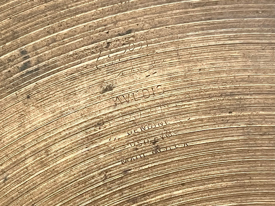 Vintage HOLLOW LOGO Zildjian QUICK BEAT 14” Hihats 1138 1464 g VINNIE