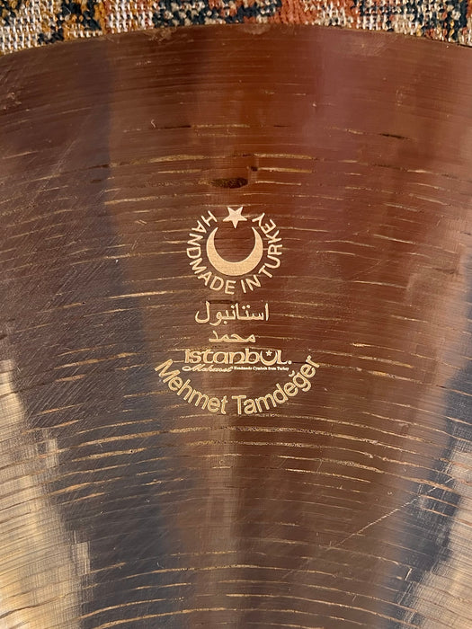 Rare MASSIVE Istanbul Mehmet LEGEND DRY 16” Hihats 1224 1438 g MINT