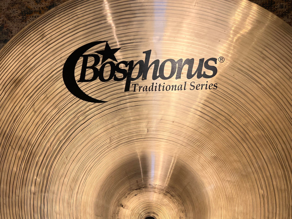 PERFECT LIGHT AIRY Bosphorus HIGH BELL TRADITIONAL 22” THIN Ride 2010 g