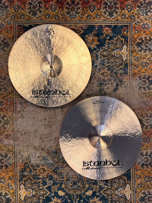 Rare MASSIVE Istanbul Mehmet LEGEND DRY 16” Hihats 1224 1438 g MINT