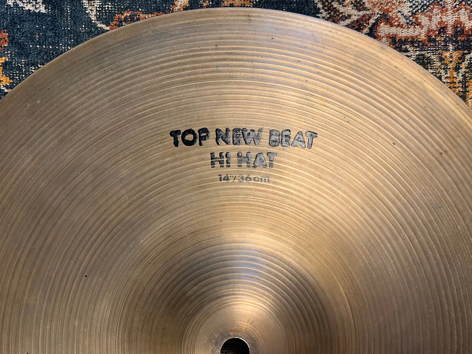 CLEAN CRISP SEMI-DARK Zildjian 14” NEW BEAT Hihats 1033 1444 g