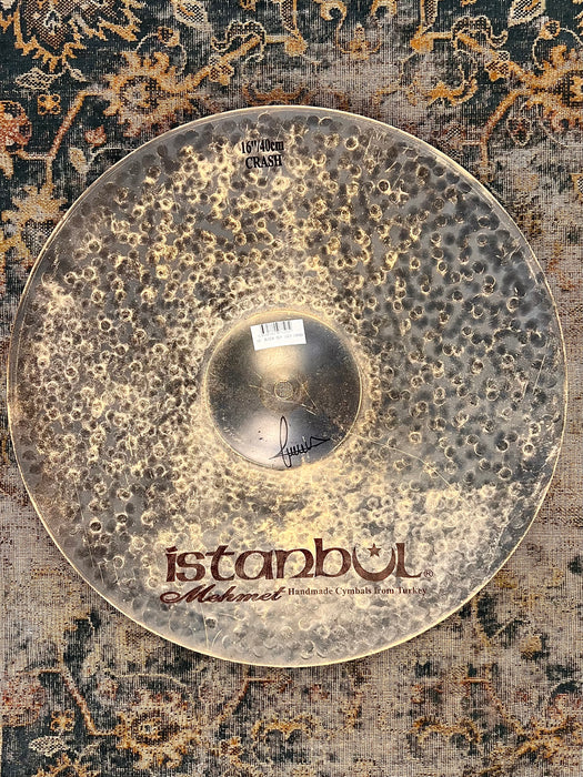 Dark DRY Smoky Istanbul Mehmet BLACK SEA 16” CRASH 1042 g AMAZING