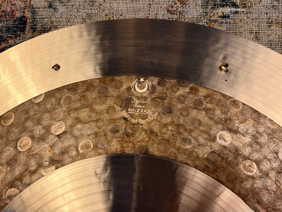 RARE 19” DARK WARM ISTANBUL MEHMET SULTAN JAZZ Ride Sizzle 1682 g