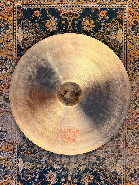 HUGE 24” Dark Dry Sabian APOLLO 24” Ride or Crash MULTI 3095 g CLEAN AA