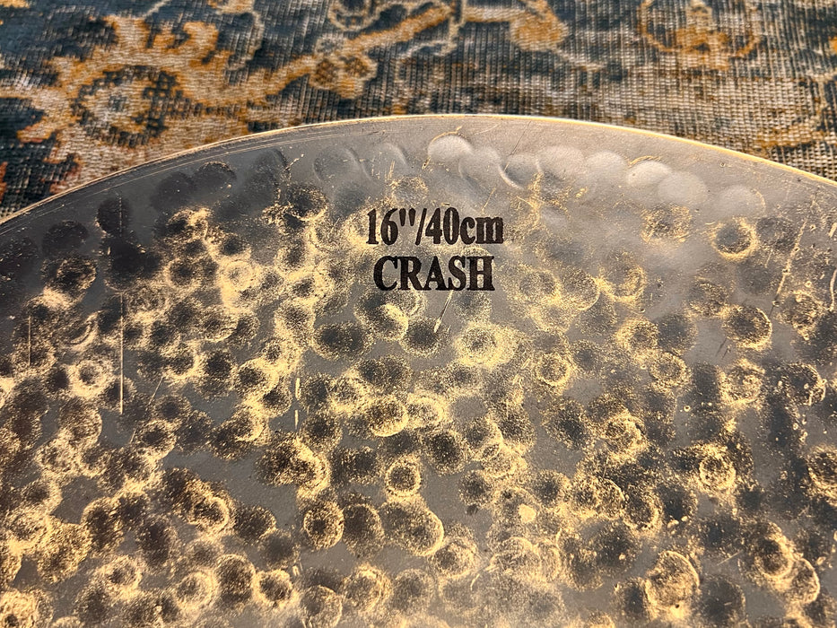 Dark DRY Smoky Istanbul Mehmet BLACK SEA 16” CRASH 1042 g AMAZING