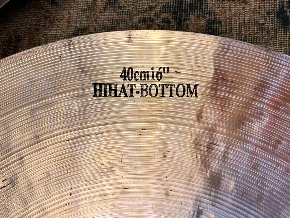 Rare MASSIVE Istanbul Mehmet LEGEND DRY 16” Hihats 1224 1438 g MINT