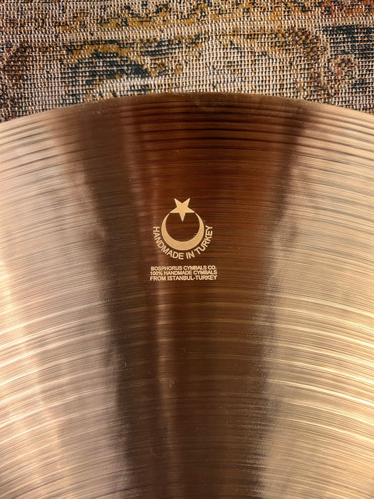 Golden Glassy Bosphorus Traditional 20” CRASH ONLY 1408 g Warm PERFECT