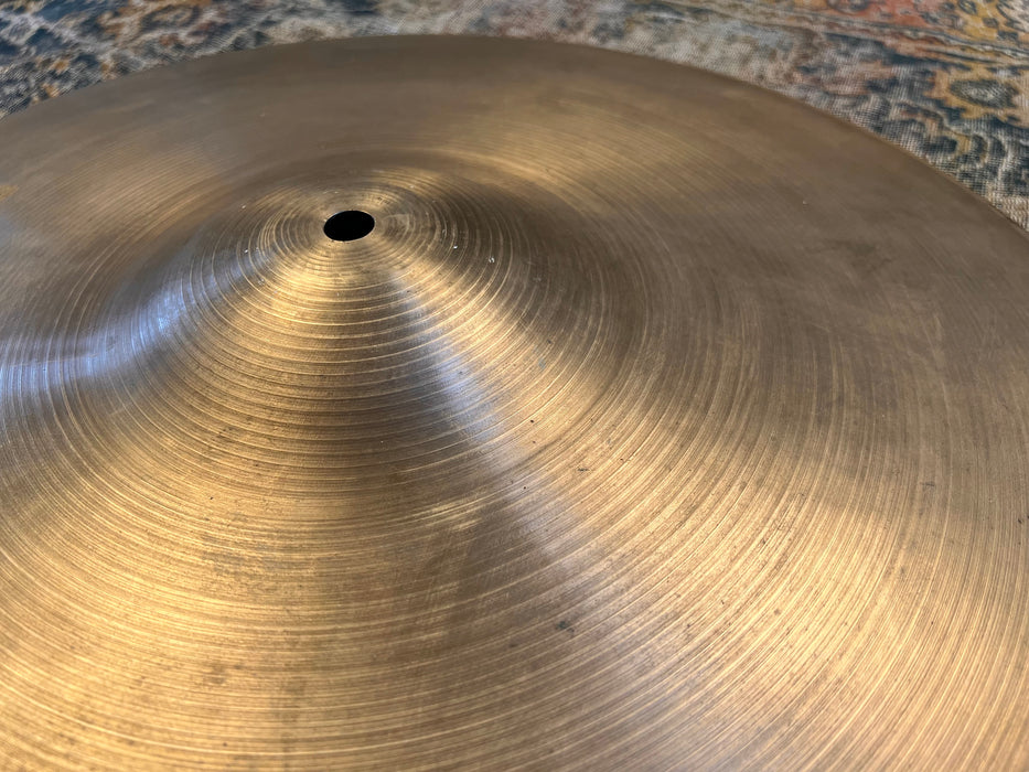 RARE Vintage Zildjian FACTORY STAMPED CRASH RIDE 18” ONLY 1356 g