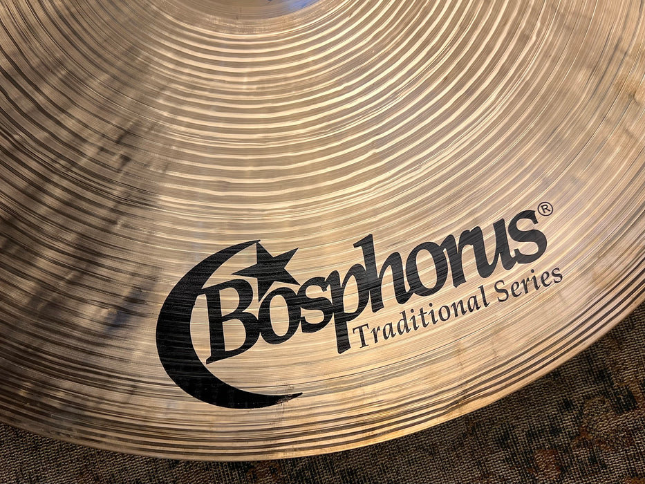 PERFECT LIGHT AIRY Bosphorus HIGH BELL TRADITIONAL 22” THIN Ride 2010 g