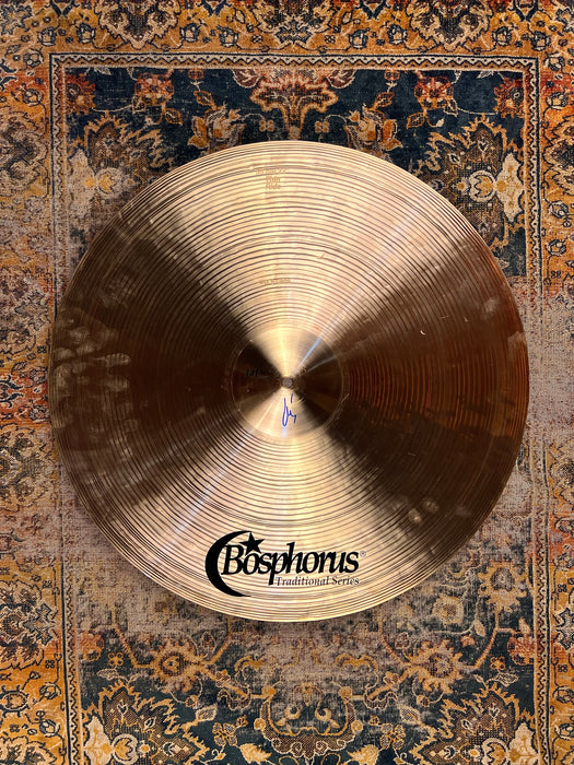 PERFECT LIGHT AIRY Bosphorus HIGH BELL TRADITIONAL 22” THIN Ride 2010 g