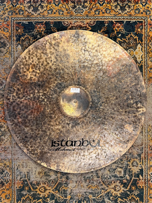 MASSIVE Raw Dry Dark Istanbul Mehmet TURK JAZZ Ride 24” 2850 g IMMACULATE!