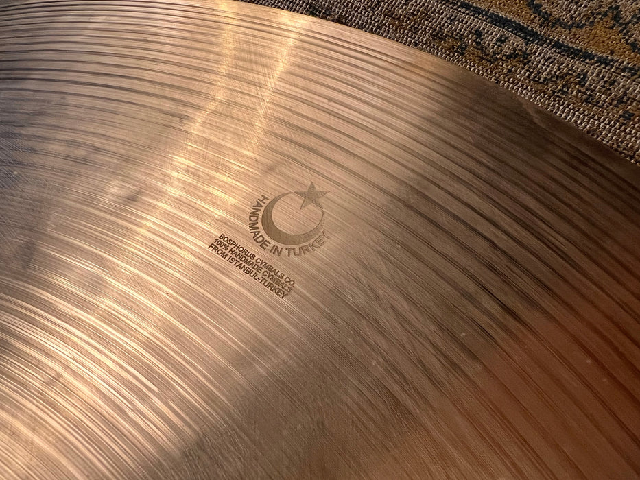 PERFECT LIGHT AIRY Bosphorus HIGH BELL TRADITIONAL 22” THIN Ride 2010 g