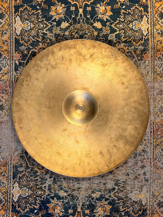 Ultra RARE ROCK 21 1970s Vintage Zildjian 21” ROCK Ride 2727 g DRY