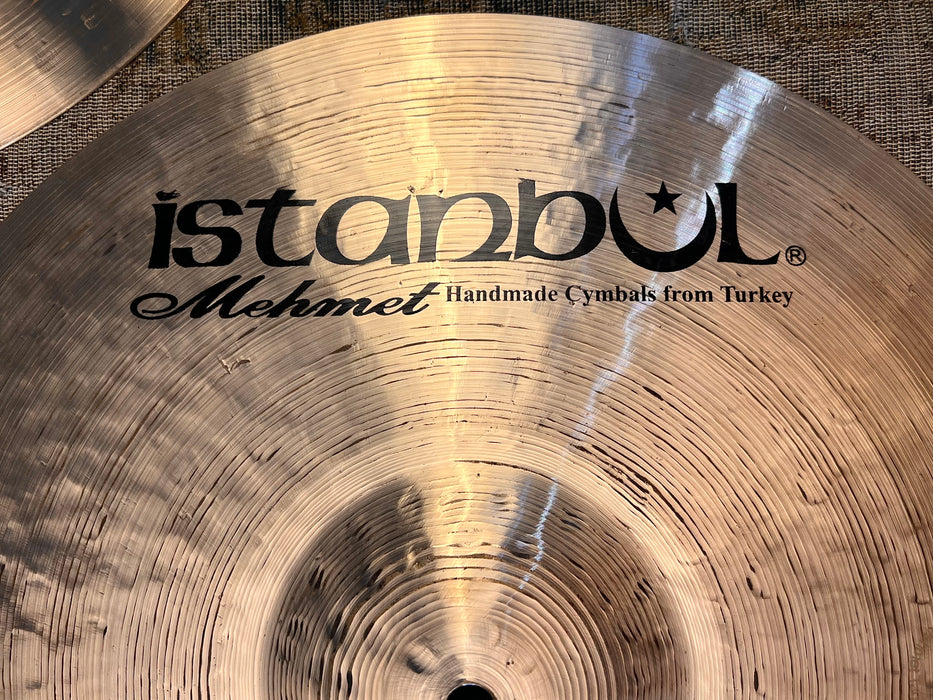 Rare MASSIVE Istanbul Mehmet LEGEND DRY 16” Hihats 1224 1438 g MINT