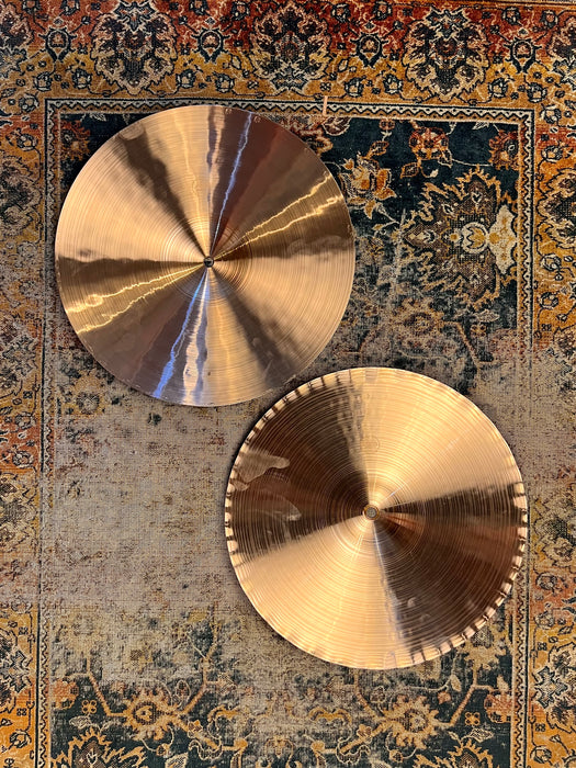 UNIQUE THIN PAISTE PROTOTYPE 2002 SOUND EDGE Hihats 14” 829 977 g MINT