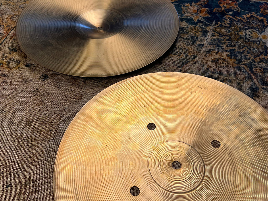 ULTRA CRISP Shimmering Zildjian QUICK BEAT 14” Hihats 1189 1224 g 1/2 Brilliant