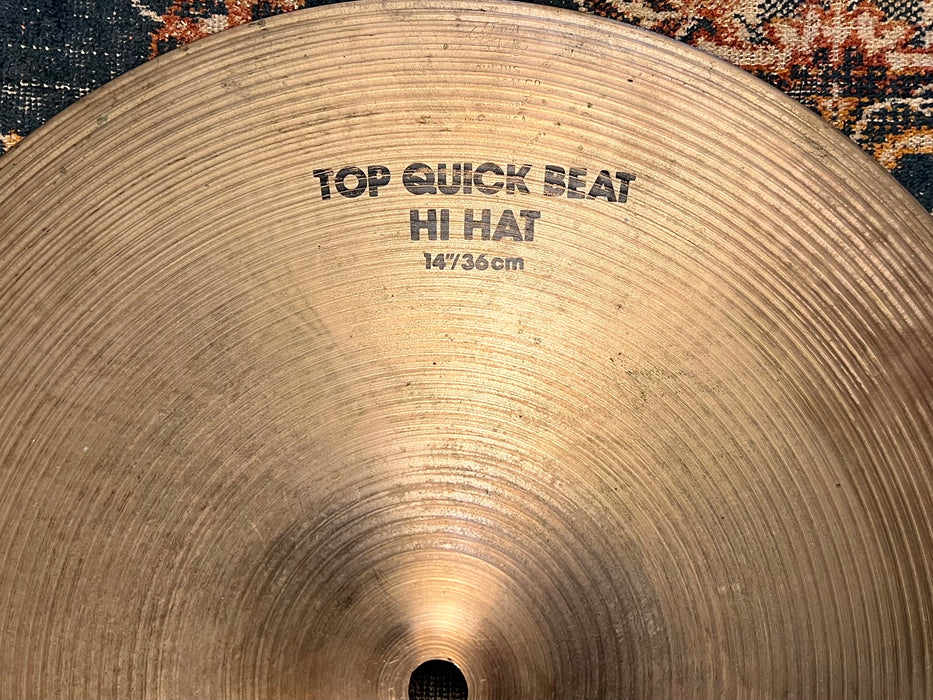 ULTRA CRISP Shimmering Zildjian QUICK BEAT 14” Hihats 1189 1224 g 1/2 Brilliant