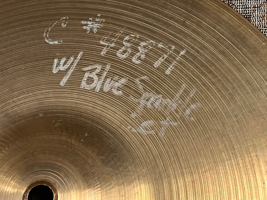 RARE 1950s Vintage ZILDJIAN Paperthin 12” Hihats 496 522 g CLEAN Hand Hammered