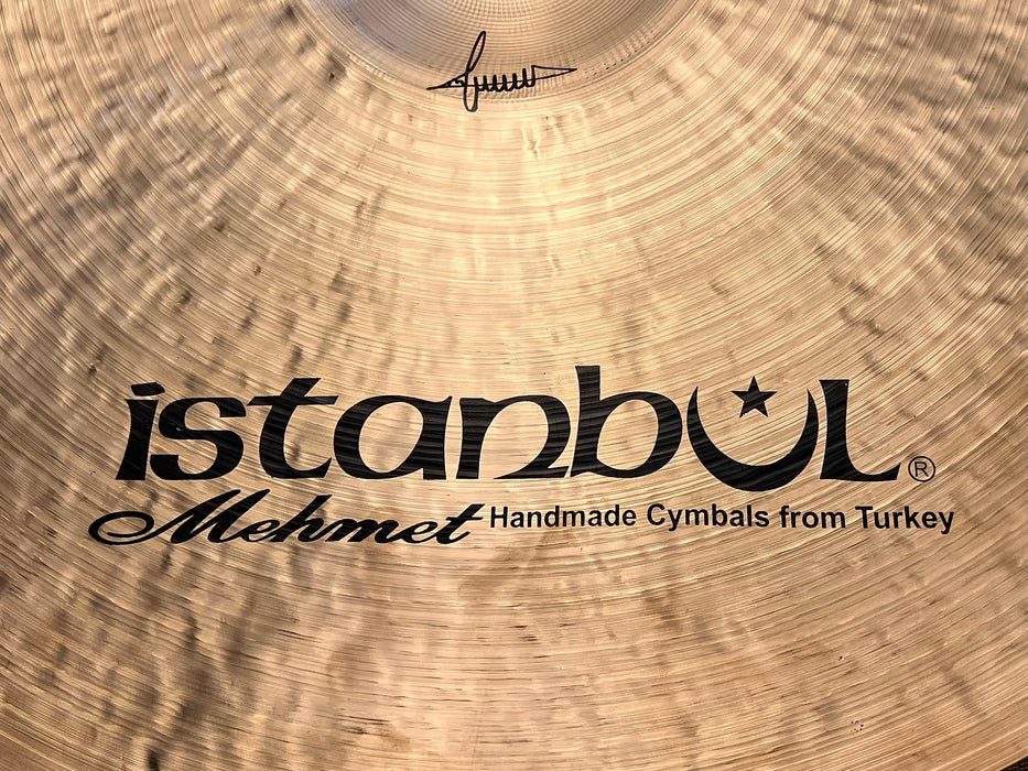 VERSATILE ISTANBUL Mehmet 24” Big Ride 3492 g IMMACULATE Crash Ride