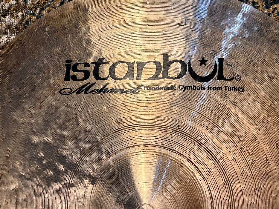 RARE THIN Istanbul Mehmet 24” BIG RIDE Jazz Only 2797 g MINT