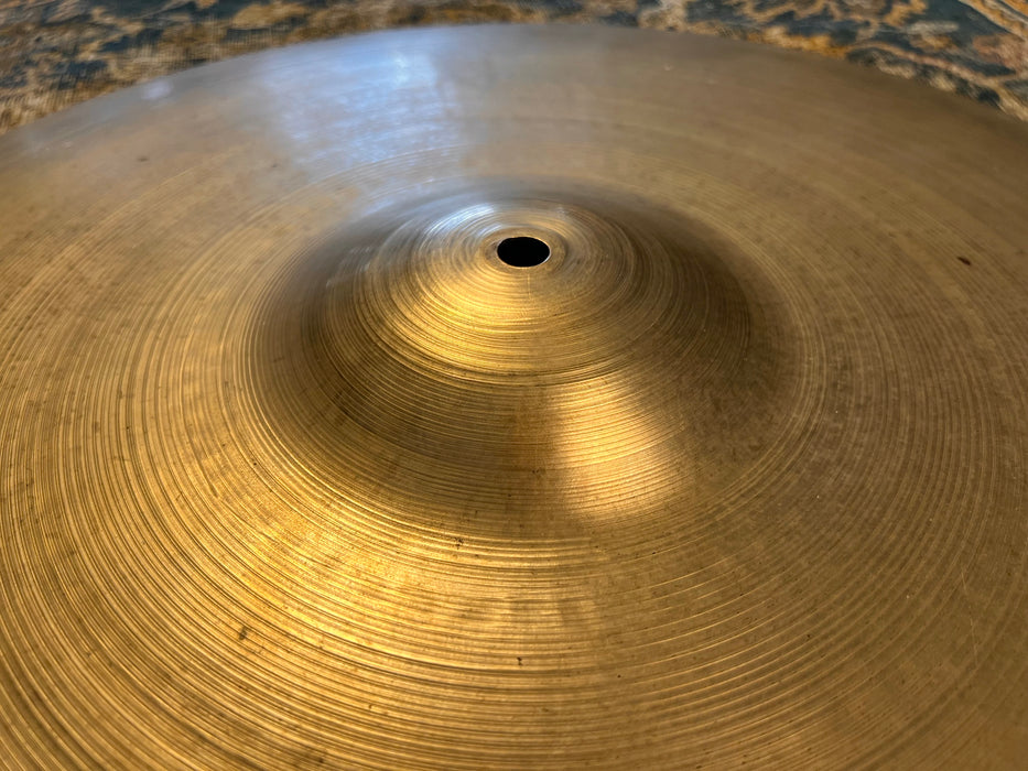 Semi-DRY 1950s Vintage ZILDJIAN BLOCK STAMP Warm Ride 2198 g